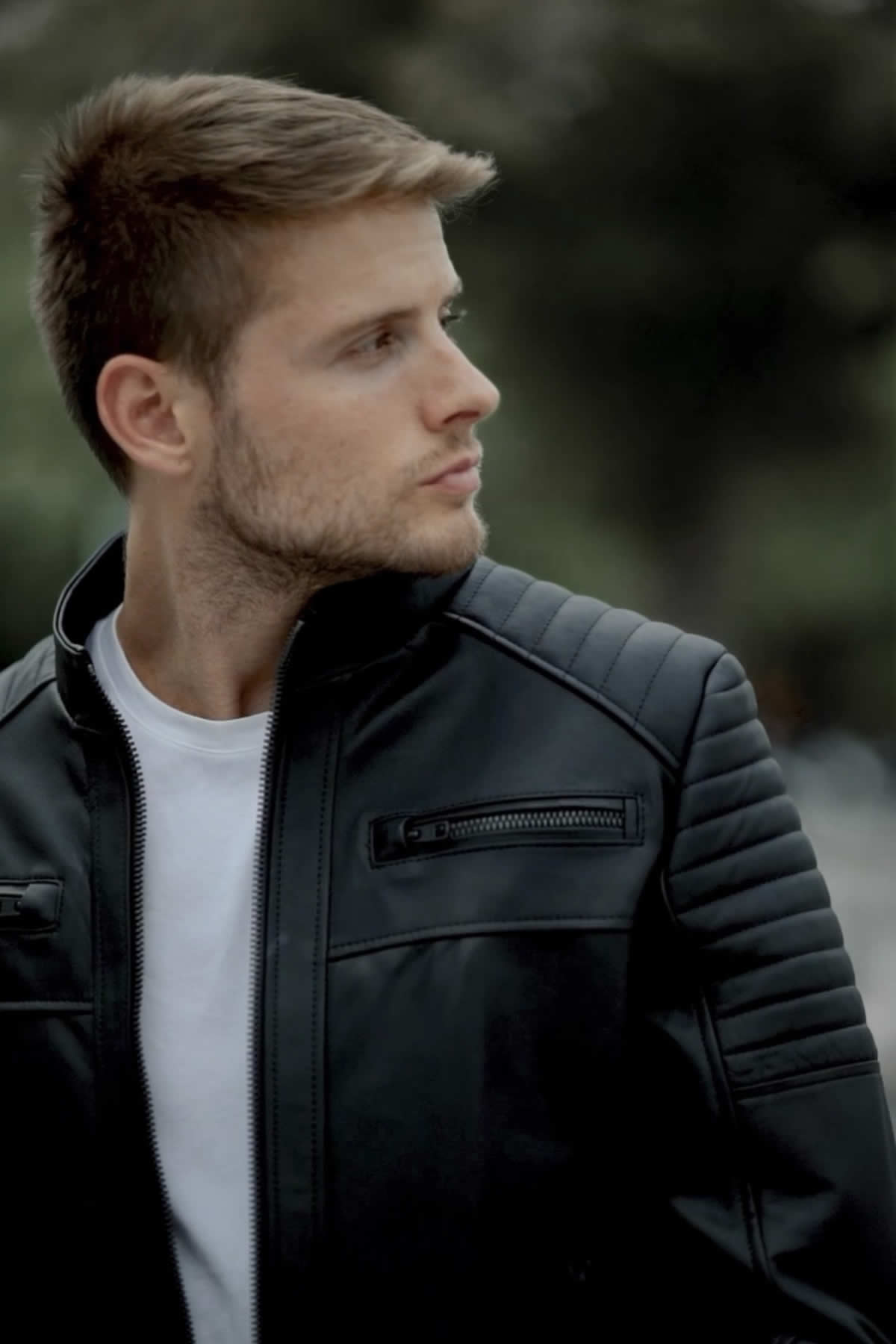 Alin Deri - Sandor Siyah Erkek Hakiki Deri Ceket